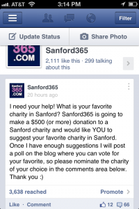 sanford365 facebook