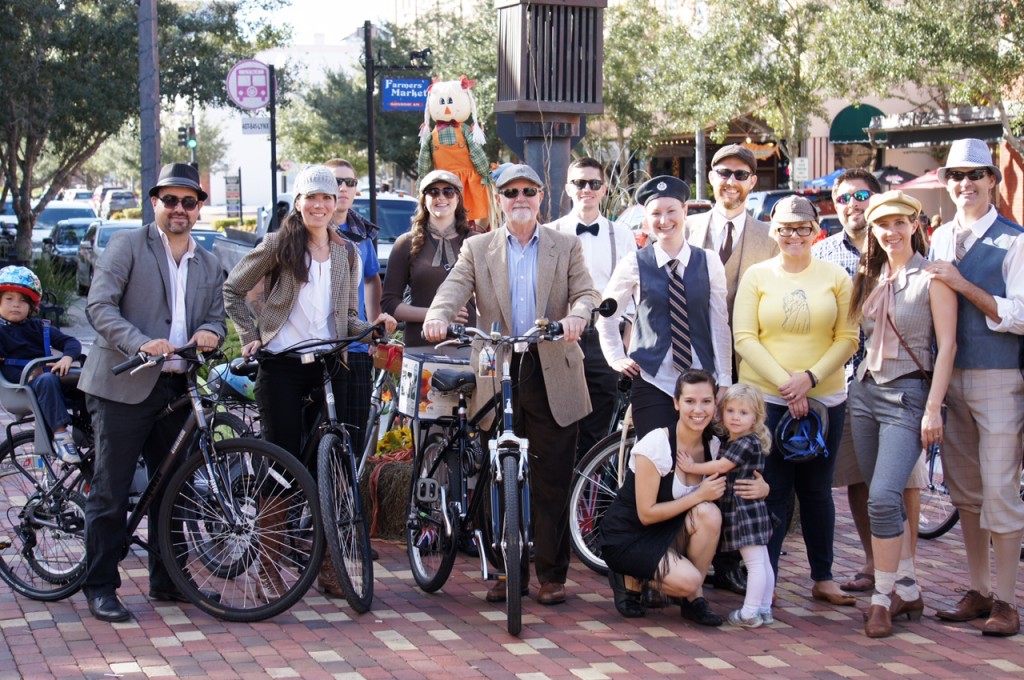 Sanford FL Tweed Ride Group Photo