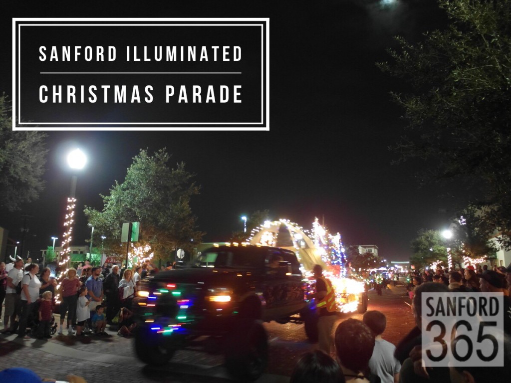 Sanford FL Christmas Parade on First Street