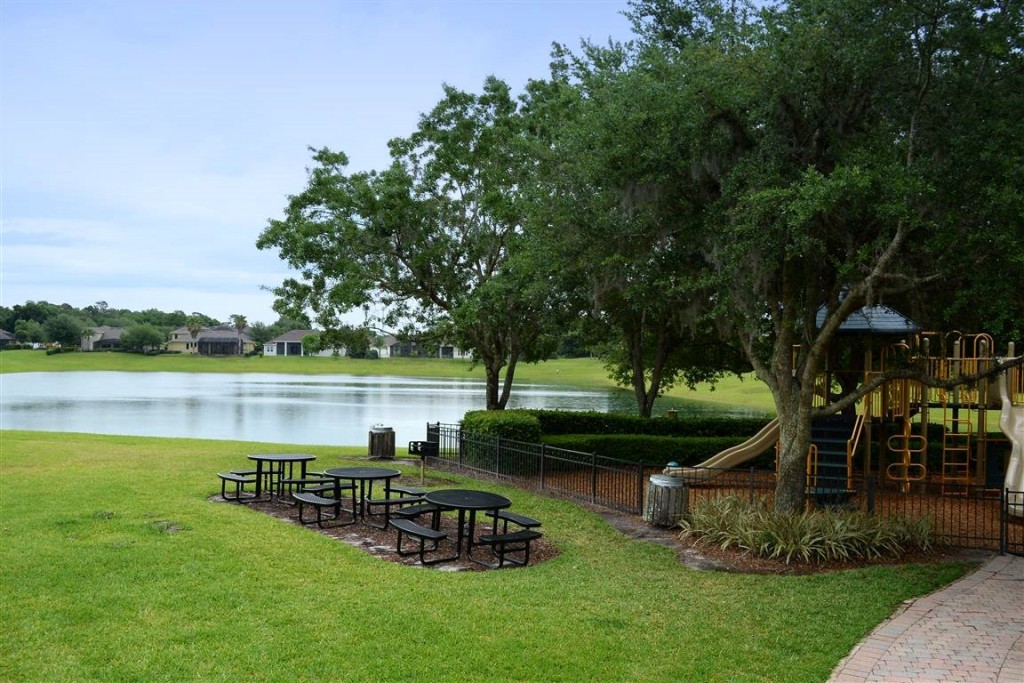 Picnic area and playgorund